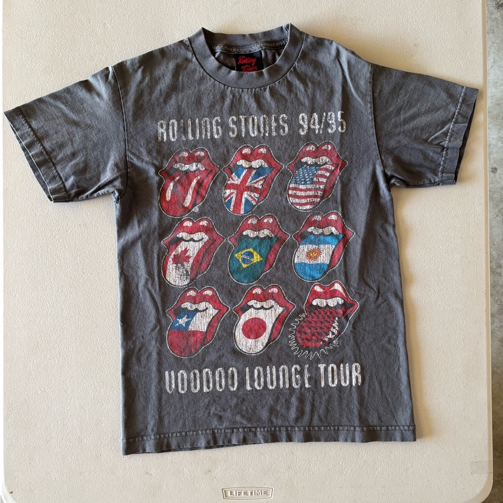 Rolling Stones Gray Short Sleeve Tee
